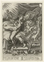 Mars en Venus als geliefden