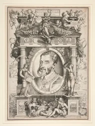 Portret van Karel V