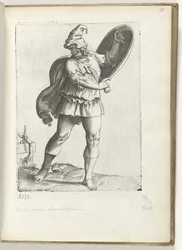 Spaanse krijgsman ca. 1550