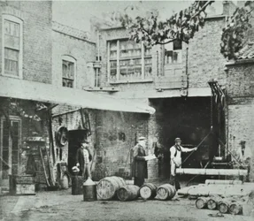 231-235 Kings Road: achtergevel, Londen, 1890