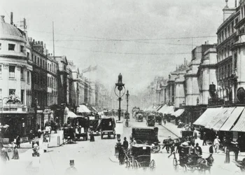 252-260 Regent Street, Westminster: noordwaarts naar Oxford Circus, 1890