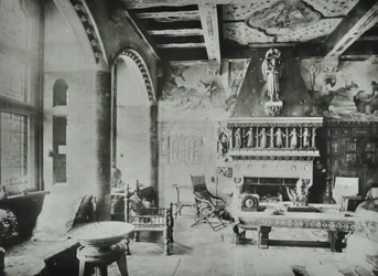 9 Melbury Road: salon, 1890