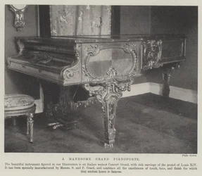 Een mooie vleugelpiano