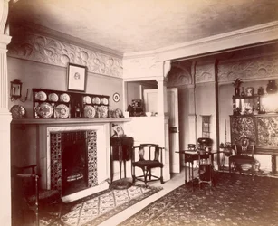 Een Norman Shaw huis in Hampstead