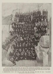 Een herinnering, ZKH de hertog van York en de officieren en mannen van HMS Melampus