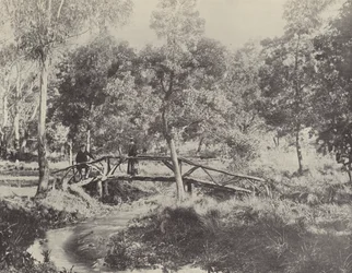 Een Rustieke Brug, Ballarat Waterreservaat