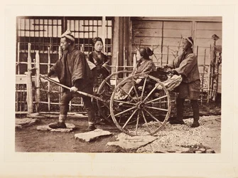 Een openbaar vervoermiddel, Japan