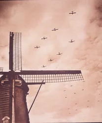 Geallieerde vliegtuigen slepen zweefvliegtuigen met luchtlandingstroepen over Nederland, Slag om Arnhem