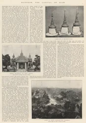 Bangkok, de Hoofdstad van Siam
