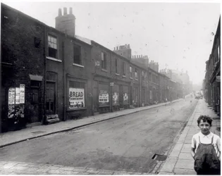 Byron Street, Leylands, Leeds, 14 augustus 1935