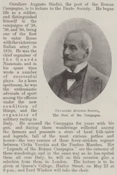 Cavaliere Augusto Sindici, de dichter van de Campagna