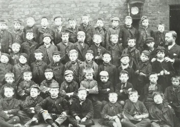 Chaucer Street School: jongensgroep, 1895
