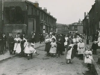 Kinderarmoede, Londen