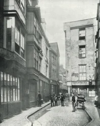 Cloth Fair, een schilderachtig stukje oud Londen