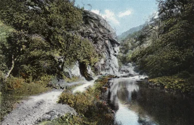 Dovedale, De Leeuwengezicht Rots