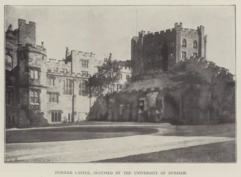 Durham Castle, bezet door de Universiteit van Durham