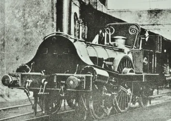 Great Eastern Railway (London & Blackwall sectie) Enkel-rijder tanklocomotief, 1860