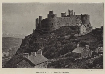 Harlech Kasteel, Merionethshire