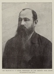 Zijn eer M.T. Steyn, president van de Oranje Vrijstaat