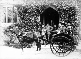 Rit met Paard en Wagen, c.1890