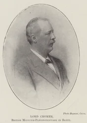 Lord Cromer, Brits Minister-Plenipotentiary in Egypte