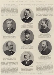 Het nieuwe kabinet van Lord Salisbury