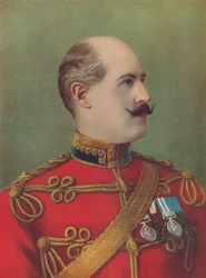Generaal-majoor C. W. H. Douglas. Commandant van de Negende Brigade, Zuid-Afrikaanse Veldmacht