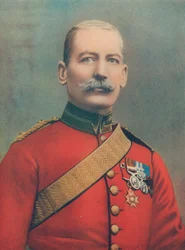 Generaal-majoor J. B. B. Dickson. Commandant van de Vierde Cavaleriebrigade, Zuid-Afrikaanse Veldmacht