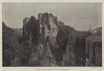 Martins Toren, Chepstow Kasteel, Monmouthshire