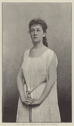 Miss Eames als Juliette, in Romeo et Juliette