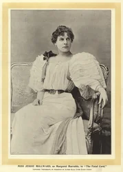 Miss Jessie Millward, als Margaret Marrable, in The Fatal Card