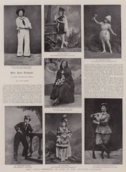 Miss Lydia Thompson in enkele van haar grootste successen