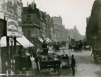 Piccadilly, Londen, kijkend naar het oosten