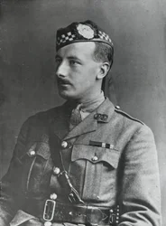 Portret van Kapitein Arthur Henderson VC, 2e Bataljon Argyll en Sutherland Highlanders, 1915