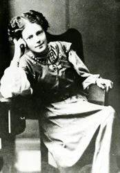 Portret van Mary Eleanor Gawthorpe, ca. 1909