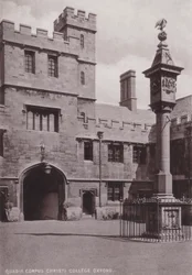Binnenplaats Corpus Christi College Oxford