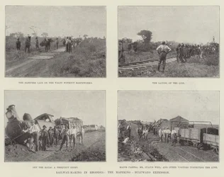 Spoorwegbouw in Rhodesië, de Mafeking-Buluwayo Uitbreiding