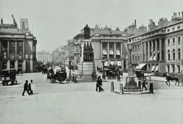 Regent Street, Westminster: Waterloo Place richting Regent Street, 1896