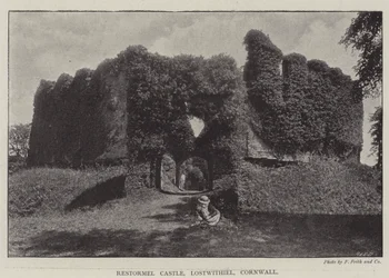 Restormel Kasteel, Lostwithiel, Cornwall