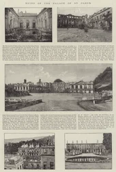 Ruïnes van het Paleis van St Cloud