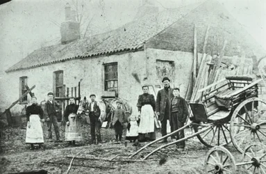 Saint Gothard Road: boerderijkoten, 1880