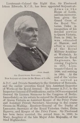 Sir Fleetwood Edwards, nieuwe Serjeant-at-Arms in het House of Lords