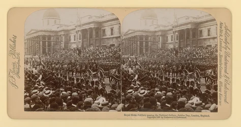 Stereografische afdruk van het diamanten jubileum van koningin Victoria