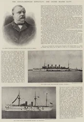 De Anglo-Amerikaanse moeilijkheid, de marine van de Verenigde Staten