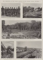 De voltooiing van de Oeganda-spoorweg naar de Victoria Nyanza, 19 december