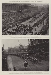 De Kroning van Hunne Majesteiten, Scènes in Whitehall