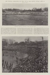 De finale van de Football Association Cup in het Crystal Palace, 20 april