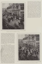 De begrafenis van koningin Victoria