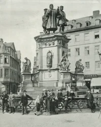 Het Gutenberg Monument, Frankfurt