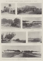 Het naderende keizerlijke Durbar, voorbereidingen in Delhi